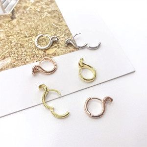 Cobra Earrings <b>Clip</b> On Gold Silver Rose Gold Animal Zodiac Snake Shape <b>Ear</b> <b>Clips</b> Fashion Jewelry Gift - Product Image 2