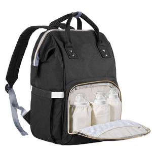Mochila <span class=keywords><strong>Land</strong></span> para pañales, mochila multifuncional de gran capacidad para madre, maternidad, <span class=keywords><strong>bolso</strong></span> de pañales para bebé, bolsa de viaje para el cuidado a prueba de agua - Product Image 4