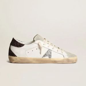Chaussures décontractées GGBD Designer en cuir véritable, marque de luxe, avec logo doré et décoration étoile, style marche GGBD - Product Image 5