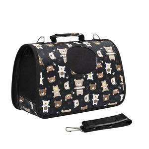 Direto da fábrica venda grande espaço multicolor pet mochila impressão moda respirável dobrável gato transportadora para cães único - Product Image 4