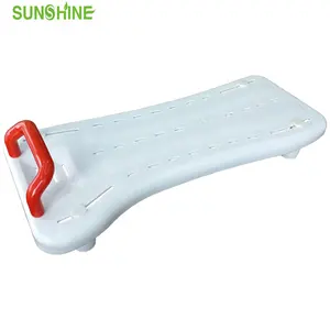 Bathroom Plastic Safety Bath Board For Disabled People Bathtub Seat Bathing Chair for Elderly Shower Board with Handle BA801