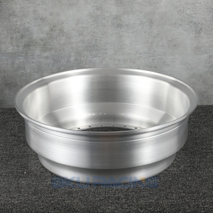 Baril de roue intérieur 3 pièces pour BXS <span class=keywords><strong>RS2</strong></span> Step Up <span class=keywords><strong>18</strong></span> à 19 pouces, 16 ou 32 trous, forgé, 3 pièces, finition brossée, pour jante à déport - Product Image 5