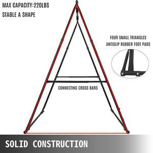 Durable altura ajustable portátil Pull Up gimnasio soporte hogar Fitness equipo plegable libre <span class=keywords><strong>Ing</strong></span> Bar - Product Image 3