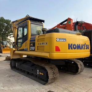 รถขุดตีนตะขาบขนาดกลาง Komatsu PC200-8 มือสอง ปี 2022 น้ำหนัก 20 ตัน มอเตอร์ประสิทธิภาพสูง บริการหลังการขาย 1 ปี ผลิตในญี่ปุ่น - Product Image 2