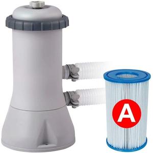 Pompes et accessoires de filtration pour piscine extérieure <span class=keywords><strong>INTEX</strong></span> 28638, <span class=keywords><strong>pompe</strong></span> à filtre à <span class=keywords><strong>cartouche</strong></span> d'eau 1000 GPH avec 220-240 volts - Product Image 2