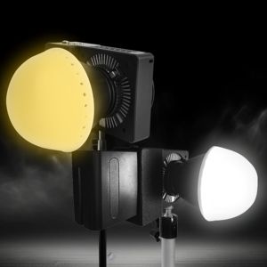 Lámpara de bolsillo de 100W, luz de relleno de fotografía LED COB de mano, bi-color 2800K-6800K CRI 95 para foto y video - Product Image 4