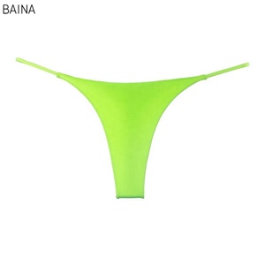 Mutande a vita bassa con Logo personalizzato colore della pelle G stringhe da <span class=keywords><strong>ragazza</strong></span> mutandine da donna <span class=keywords><strong>in</strong></span> cotone senza cuciture - Product Image 4