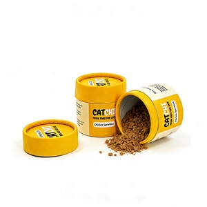 Cat Snack <b>Box</b> Food Tube Eco-Friendly Packaging <b>Box</b> Food Grade Paper Tube Packaging <b>Round</b> Cardboard Tube - Product Image 5