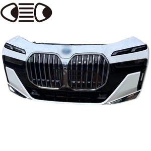 TUZHIHAO <span class=keywords><strong>G70</strong></span> Pare-chocs avant pour <span class=keywords><strong>BMW</strong></span> Série 7 <span class=keywords><strong>G70</strong></span> 735i <span class=keywords><strong>740i</strong></span> Kit de carrosserie de calandre de pare-chocs avant <span class=keywords><strong>G70</strong></span> Assemblage de pare-chocs avant - Product Image 1