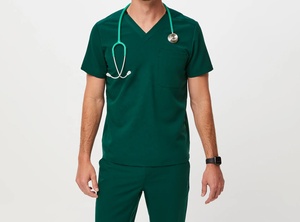 Custom <strong>Army</strong> Green Medical <strong>Uniforms</strong> Mens Nursing Scrubs Joggers Scrubs Sets <strong>Uniforms</strong> Male and Female Scrub Sets