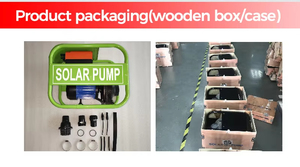 Pompe solaire de surface portable haute pression 1HP 2HP 3HP 750W AC/DC 48Vdc-300Vdc à conception centrifuge - Product Image 6