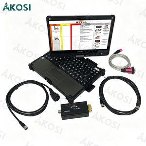 Ordinateur portable V110 + Kit de diagnostic Still Incado Box, interface pour camion, adaptateur de diagnostic OEM Still Canbox, diagnostic pour chariot élévateur - Product Image 4