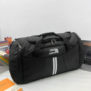 Bolsa de lona Oxford ligera con cierre de cremallera Logotipo personalizado impreso para viajes y almacenamiento al aire libre - Product Image 2