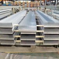 JUNYANG Alu fabricant personnalisé CNC 6061 6063 alliage profil CPU électronique LED aluminium extrudé dissipateur de chaleur