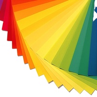 Papier sans bois couleur A4 80 g/m² 180 g/m² Carton Bristol Manila 500 feuilles Ream Carton