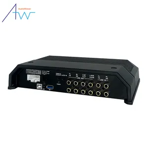 Professionele Audio Dsp Mixer Dsp Modul Eindversterker Voor Auto Audio Met Microfoon