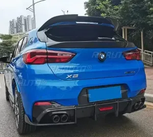 Aileron arrière pour BMW X2 F39 2018 2019 2020 2021 2022 2023, kit carrosserie, noir brillant, aileron de toit arrière pour BMW F39, pièce extérieure - Product Image 3