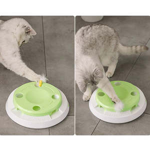 Juguete Electrónico Interactivo para Gatos con Plumas Giratorias, Ecológico, Moderno y con Diseño de Dibujos Animados - Product Image 5