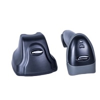 MINJCODE MJ 2870 2D 2,4G QR Escáner de código de barras inalámbrico Base USB para almacén minorista Inventario Lector de código de barras