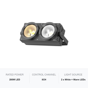 ไฟสปอตไลท์ LED COB 200W สีขาววอร์ม DMX สำหรับไฟเวทีงานอีเว้นท์ - Product Image 5