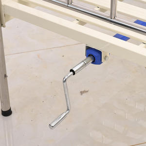 Lit d'hôpital pour enfant à manivelle simple en acier inoxydable, lit de soins infirmiers pour enfants - Product Image 3