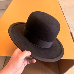 Cappello Ebraico Alto con Parte Superiore Arrotondata, Elegante Cappello Formale per Feste - Product Image 3