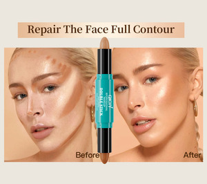 Nouveau Stick Correcteur, Bronzer, Contour Visage, Fond de Teint, Stylo Illuminateur et Stick Contour Double-embout pour Ombres - Product Image 3