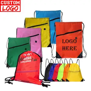Заводская дешевая цена, функциональная переработка, сумка на шнурке с индивидуальным логотипом