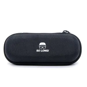 Glasses EVA Case Wholesale Eye Glasses Case Hard Shell Protective Sunglasses Holder Custom Logo Zipper Glasses Case for Sports