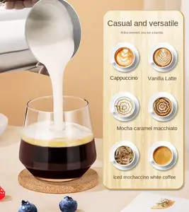 Die Kaffee maschine Home Office kleine Kaffee maschine halbautomat ische Dampf milch schaum integrierte ausgefallene italienische Kaffee maschine