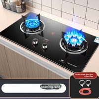 Ensemble de cuisine trois pièces en verre trempé avec hotte aspirante électrique et plaque de cuisson, haute capacité d'évacuation des fumées, vente en gros