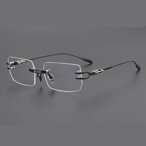 2025 מסגרת משקפיים אופטיים מסגרת גברים מסגרת myopia זהב מסגרת myopia עסק אנטי-כחול משקפיים אור הניתנים להתאמה אישית לוגו - Product Image 5