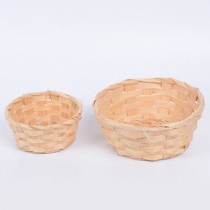 Juego de Cestas de Bambú Sostenible para Frutas |   Cestas de Almacenamiento Apilables para Exhibición en Tiendas y Uso Doméstico - Product Image 2