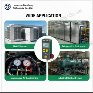 เกจวัดความดันดิจิตอล DUOYI DY518 สำหรับระบบ HVAC พร้อมฐานข้อมูลสารทำความเย็น 89 ชนิด สำหรับซ่อมแอร์และทดสอบการรั่วไหล - Product Image 6