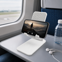 Support de téléphone portable portable pour iPhone et iPad, support de tablette réglable pour bureau, support universel pour téléphone portable de table