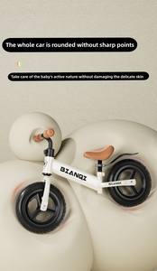 Normes européennes américaines 12 pouces Balance complète Push Bike étiquette personnalisée vélo en alliage d'aluminium ligne à vitesse unique garçons - Product Image 6