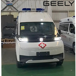 รถกู้ภัย ICU รถพยาบาลไฟฟ้า 4x2 Geely รถฉุกเฉินพร้อมอุปกรณ์ภายในทางการแพทย์ พวงมาลัยซ้าย 4x2 สำหรับขนส่งผู้ป่วยโรงพยาบาล - Product Image 2
