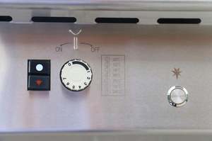 Commercial Kitchen Equipment Stainless Steel Custom Vertical Single Cylinder 2 <b>Basket</b> Timer Gas Deep Fryer Cabinet - Product Image 2