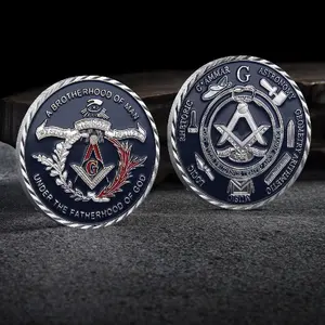 Custom Metal Craft Challenge Coin Custom 2D And 3D Effect Coin One-side And Two-side Challenge Coin