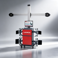 LAUNCH X-831E X831E Aligneur de roues 3D 1,6 m à installation courte, double caméra, mesure dynamique haute précision pour garage et atelier