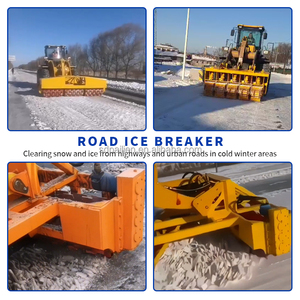 Loader gắn máy nghiền đá thủy lực cho Cầu & độ dốc deicing Heavy Duty Road ICE BREAKER tuyết bão dọn dẹp đường ICE BREAKER - Product Image 4