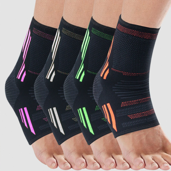 Компрессионный фиксатор голеностопа для бега цикла баскетбола спортивные носки уличный мужской фиксатор голеностопа
