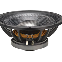Serie de Altavoces de Rango Completo de Fibra de Carbono con Ferrita de 10/12/15/18 Pulgadas, 800W a 1200W RMS, Bobina de Voz de 4 Pulgadas, 98 a 102dB para Audio Profesional