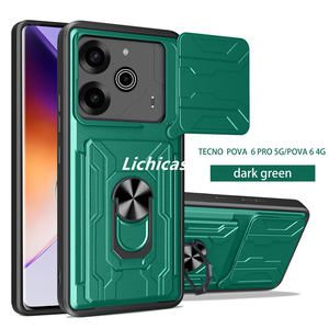 Lichicase Anti-drop TPU Hybrid PC Cámara Protección Contraportada para Tecno Pova <span class=keywords><strong>7Pro</strong></span> 7Ultra Funda de teléfono personalizada - Product Image 1