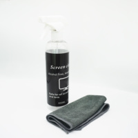 16oz 500ml Grote Capaciteit LCD Schermreinigingsspray met Borstel en Doek Set voor Laptop Monitor Desktop TV Elektronica Onderhoud