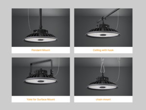 Thiết kế mới 100W 200W 150W 300W hội thảo entrepot UFO ánh sáng bay cao cho nhà máy UFO LED - Product Image 5