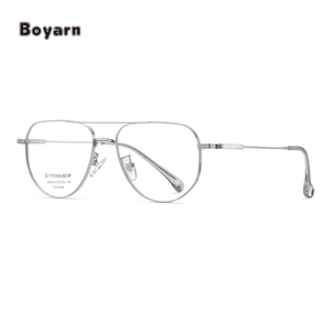 Gafas de moda, gafas de aviación de titanio de alta calidad, montura de gafas, monturas de gafas ópticas para hombres - Product Image 3