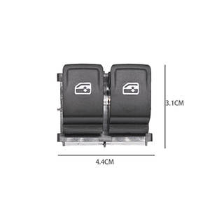 Interrupteur automatique 5G0959858D pour régulateur de vitre Volkswagen Golf MK7 2013-2021, interrupteur à bouton-poussoir - Product Image 3