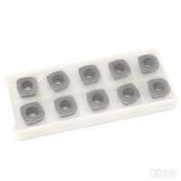 Plaquettes de fraisage SDMT120512-PH SDMT150512-PH YF6018, pièces de tournage CNC, lames de fraisage, outils de coupe en carbure, pièces d'outillage