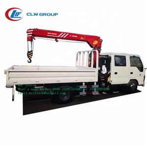 Nouveau design japonais I Suzu 600P Pick-up cabine double avec grue à flèche Unic Urv260 de 2,6 tonnes pour ventes chaudes - Product Image 3
